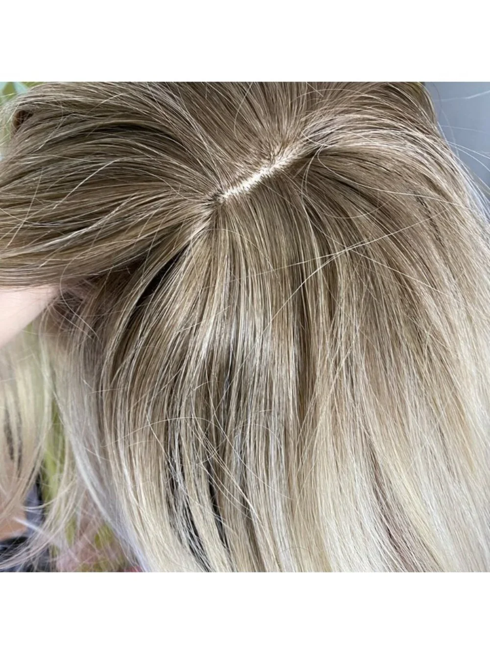 LAST ONE blonde with pink highlights layered wig